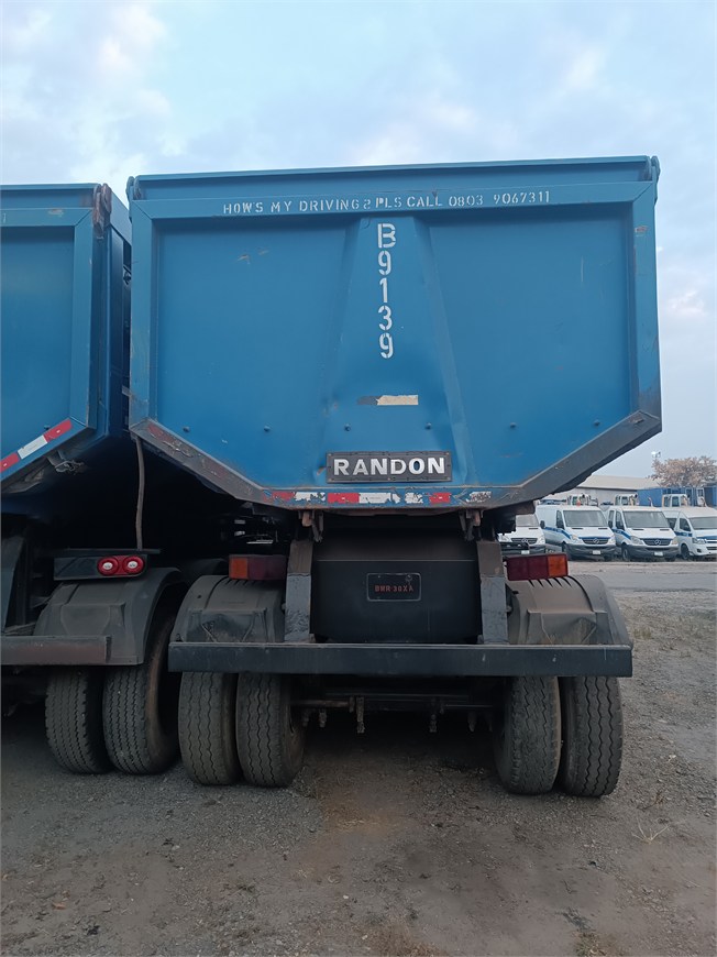 B-9139 Semi-Trailer Tipper 30m³ SR-BA