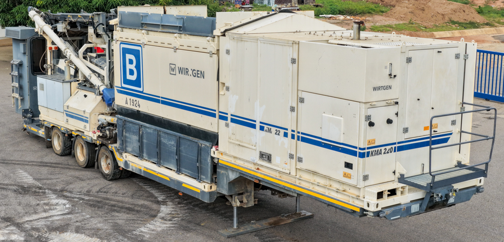 A-1924 Asphalt Mobile Cold Recycling Mixing Plant KMA220