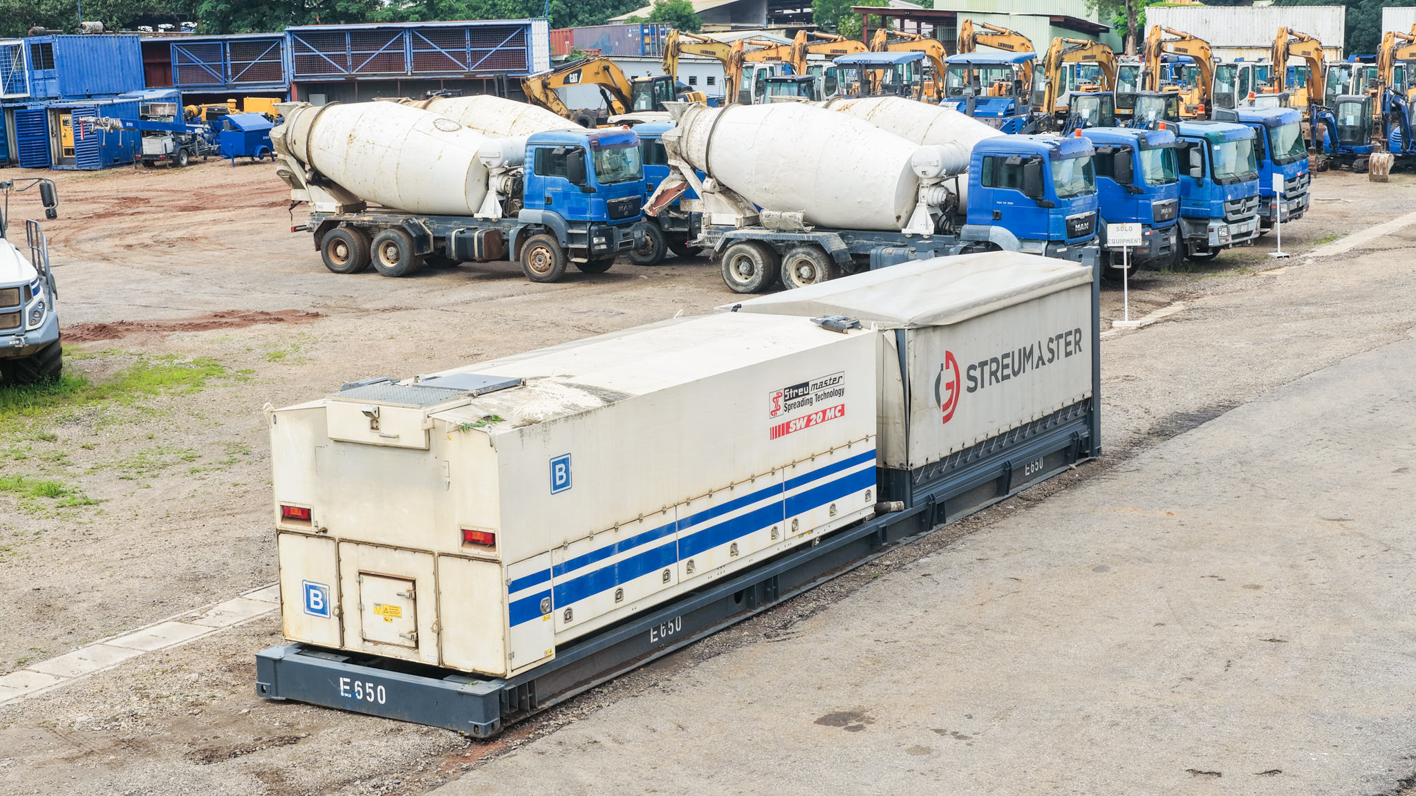 E-650 Cement Spreader Container 20m³ SW20MC