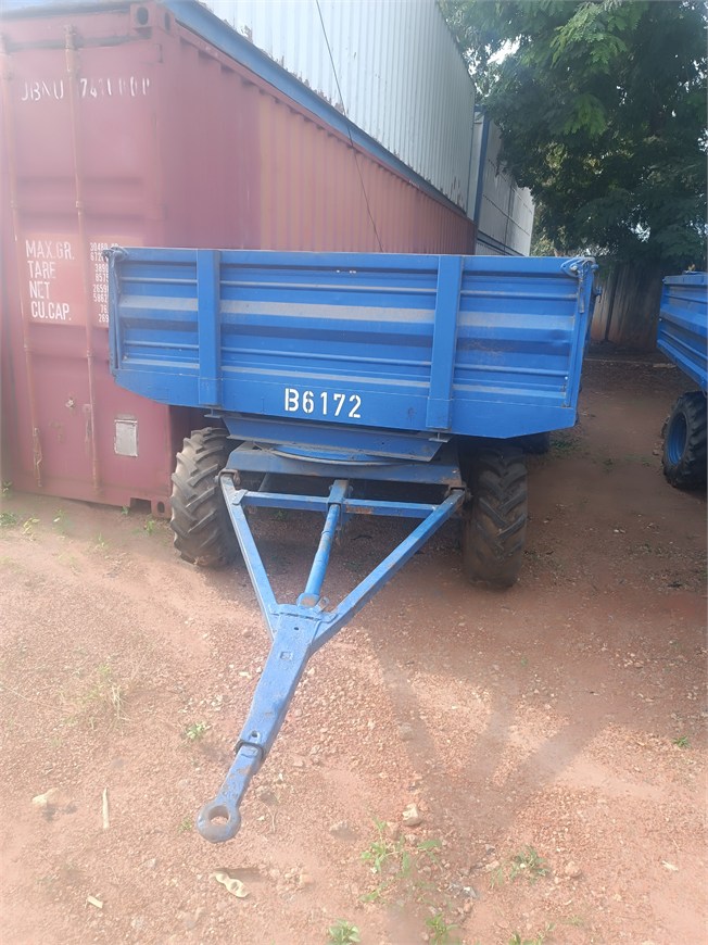 B-6172 Platform Steering Trailer 8to.