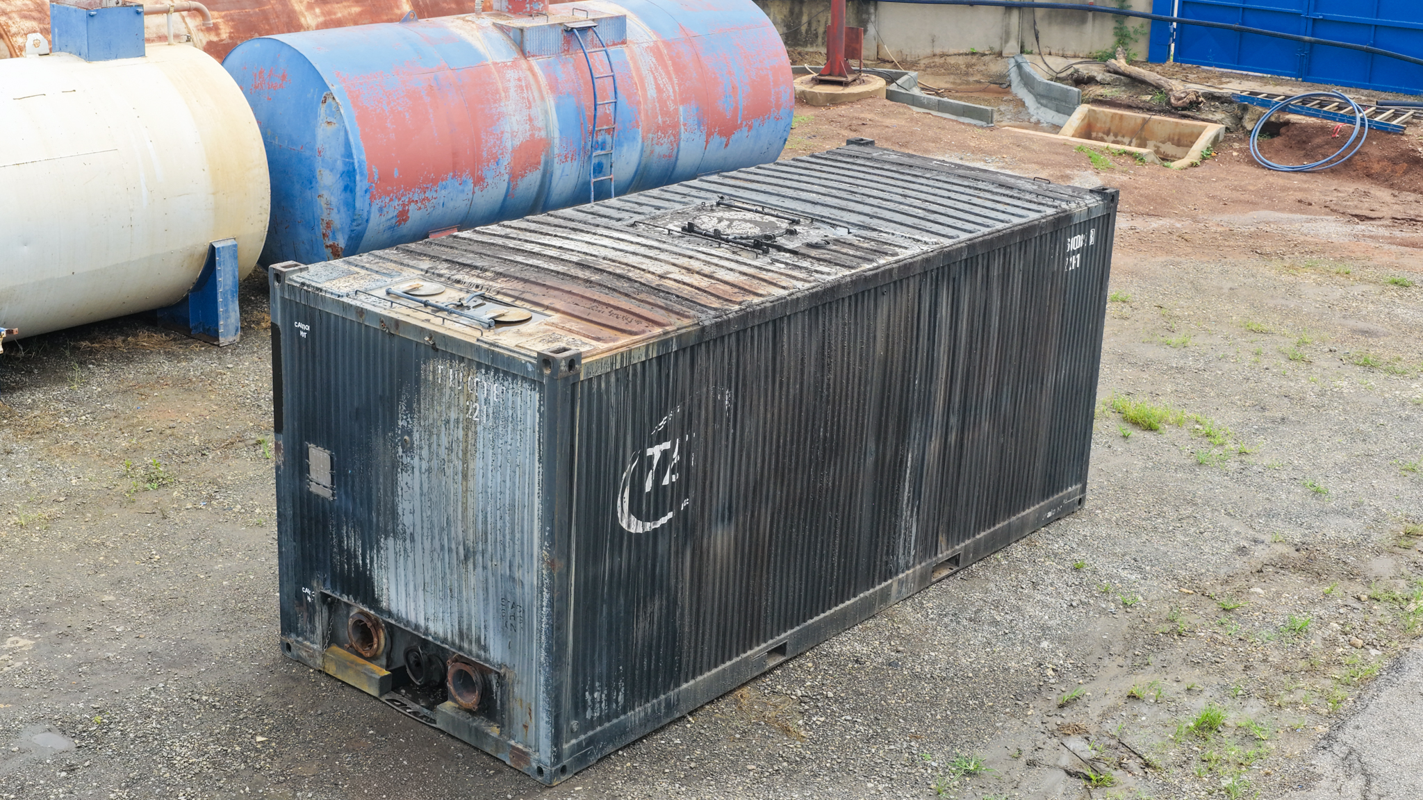 F-1923 Asphalt Bitumen Heating Storage Tank 30m³20'