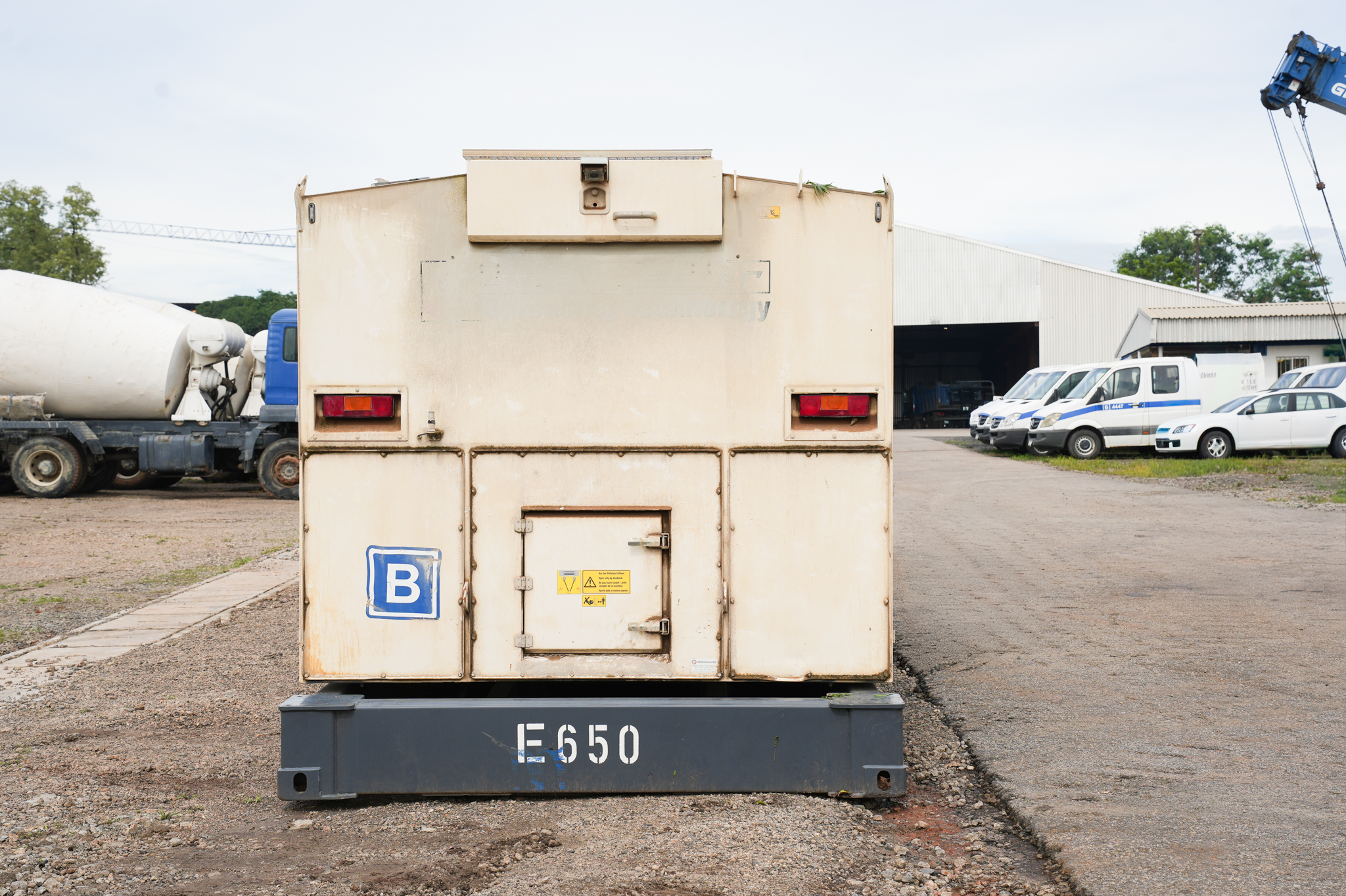 E-650 Cement Spreader Container 20m³ SW20MC