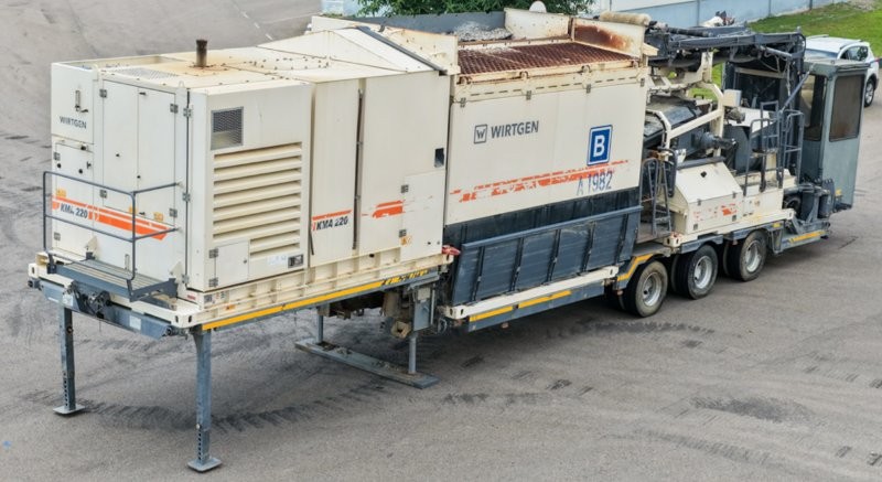 A-1982 Asphalt Mobile Cold Recycling Mixing Plant KMA220