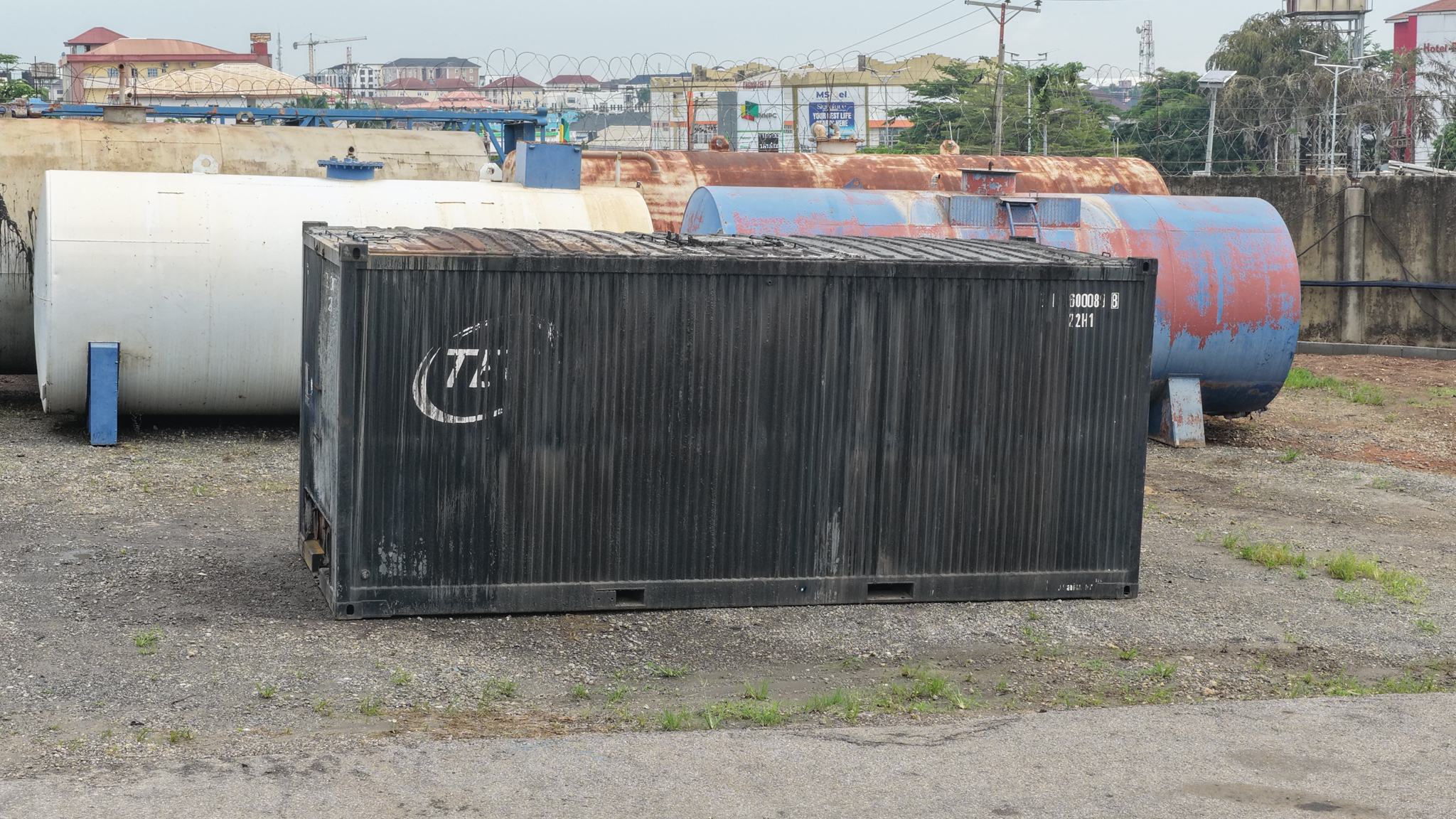 F-1939 Asphalt Bitumen Heating Storage Tank 30m³20'