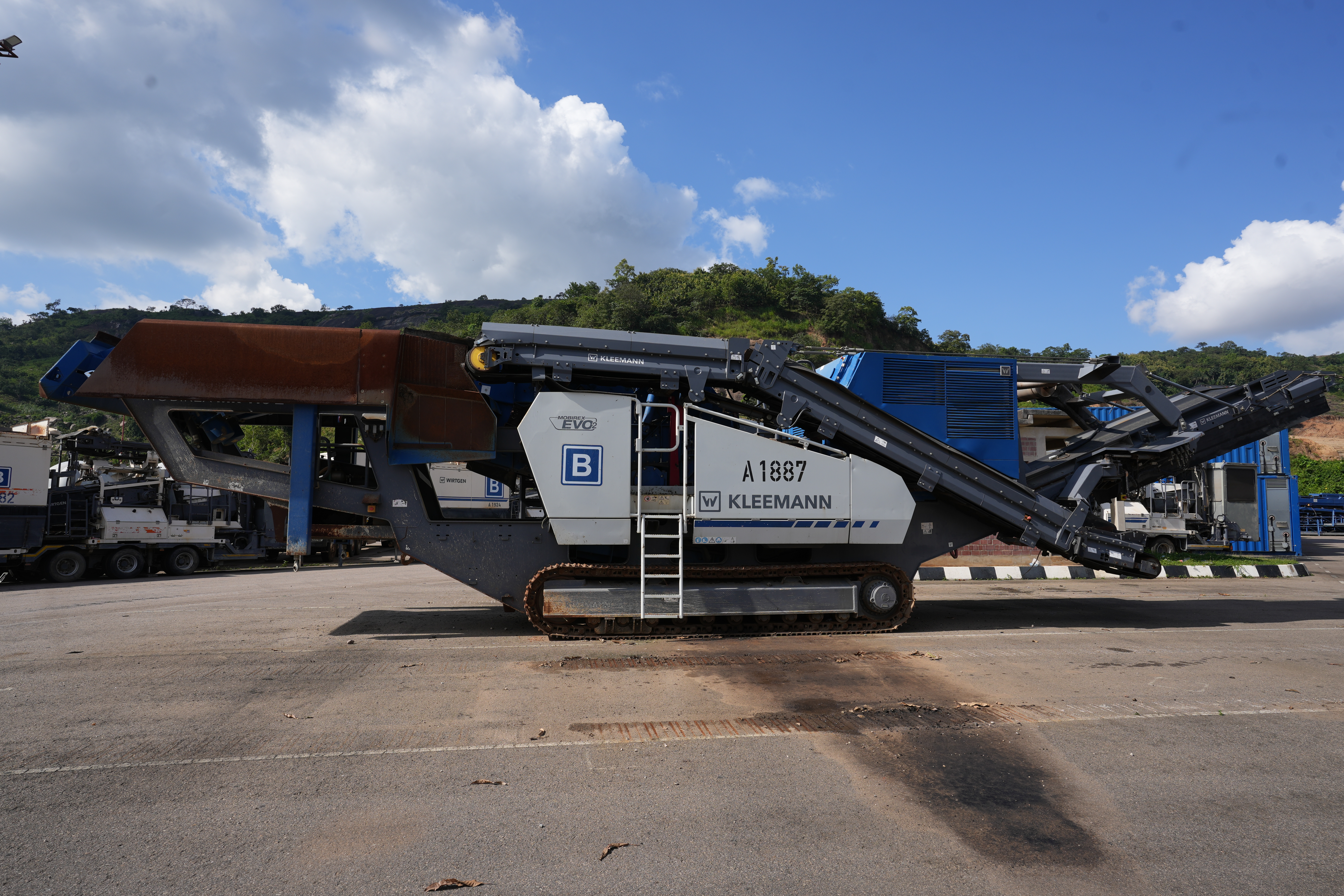 A-1887 Crushing Plant Mobile MOBIREX MR110Z EVO2