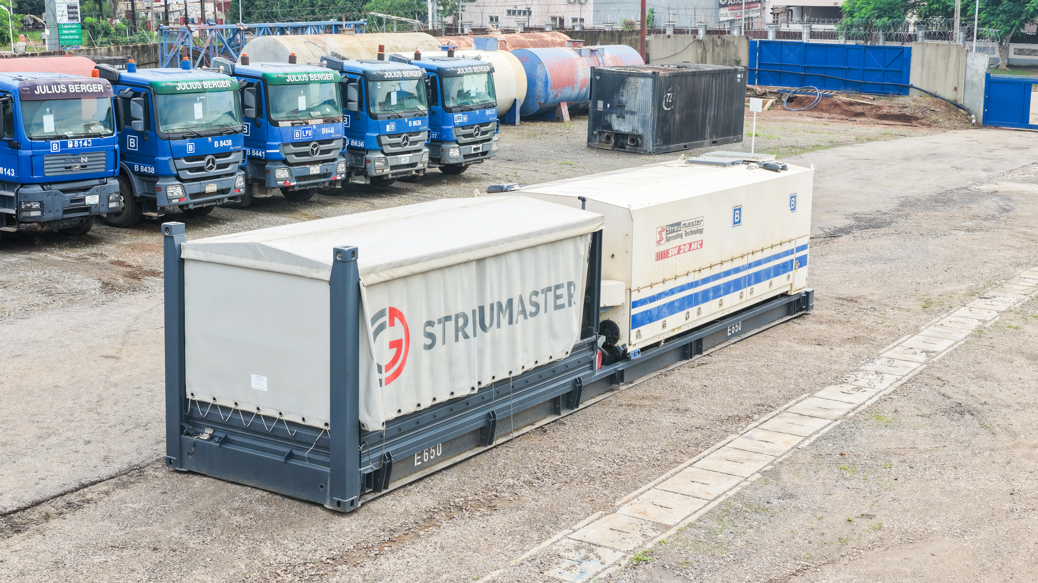 E-650 Cement Spreader Container 20m³ SW20MC