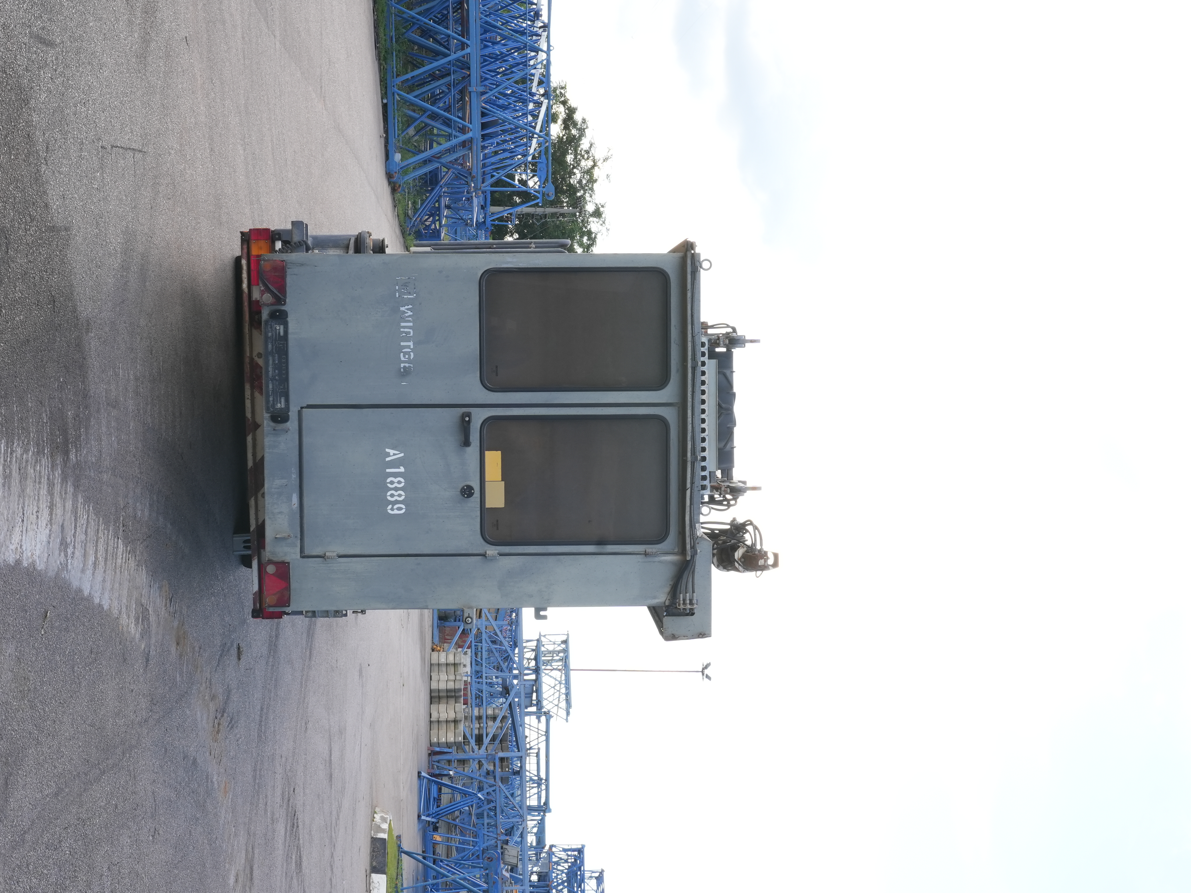 A-1889 Asphalt Mobile Cold Recycling Mixing Plant KMA 220