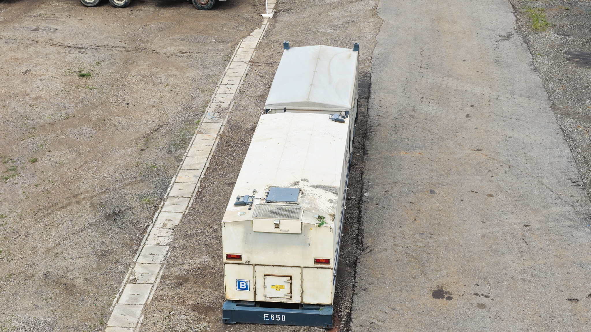 E-650 Cement Spreader Container 20m³ SW20MC