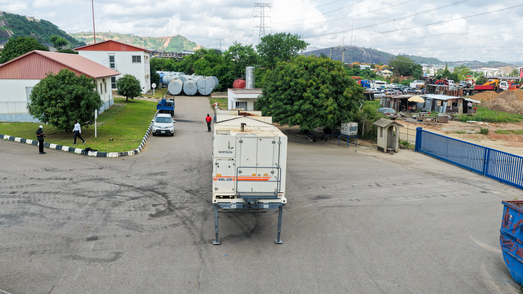 A-1982 Asphalt Mobile Cold Recycling Mixing Plant KMA220